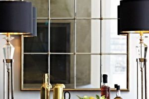 Enhance Your Interior Design with a Striking Gold Wall Mirror