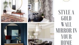 10 Ways a Gold Wall Mirror Can Transform Your Space  