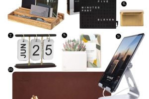 5 Must-Have Items for Stylish Desk Decor