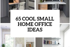 Small Home Office? No Problem! Clever Design Solutions