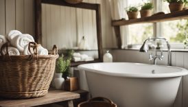 Rustic Retreat: Transform Your Bathroom with Farmhouse Decor  