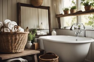 Rustic Retreat: Transform Your Bathroom with Farmhouse Decor